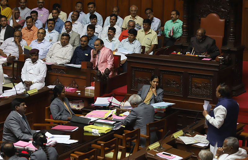 ವಿಧಾನಸಭೆಯಲ್ಲಿ ಪ್ರತಿಧ್ವನಿಸಿದ ಕದಿರೇಶ್ ಹತ್ಯೆ ಪ್ರಕರಣ